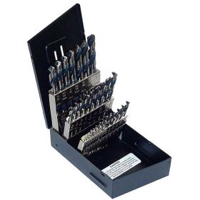 Norseman SP29 Magnum Super Premium Set Jobber Length Black & Gold Drill Set 29pc