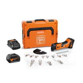 Fein AMM 700 1.7Q Autoglas AS N09 Cordless Oscillating Multi-Tool Set 18V