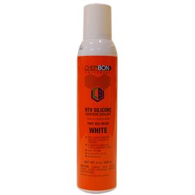 Adaseal Chembon White RTV Silicone Sealant - 8oz Pressurized Can