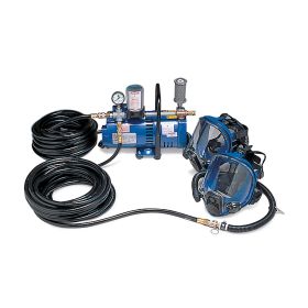 Allegro 9210-02 2-Worker Full Mask System with Two 100' Hoses