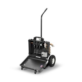 Allegro 9874-EFC 4-Worker Breathing Air Filtration Panel Cart