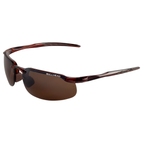 Bullhead BH10711 Swordfish Safety Glasses, Brown Flash Mirror Lens, Crystal Brown Frame, Precision Lens