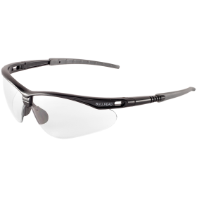 Bullhead BH691AF Stinger Safety Glasses, Clear Lens, Shiny Pearl Gray Frame, Anti-Fog