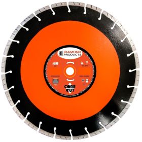 Diamond Heavy Duty Orange High-Speed Diamond Blade 16" X .125 X 1" LYFC