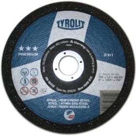 Diamond Tyrolit BASIC Super Thin Saw Wheel Type 1 4.5" X .040" X 7/8" WA60-BF