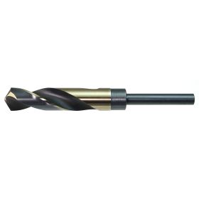 Drillco 1035N140 High Speed Steel Black & Gold S&D Drill Bits 5/8"