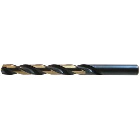 Drillco 440N523 Nitro HSS Black & Gold Jobber Drill Bits W