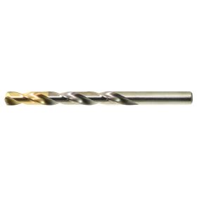 Drillco 450T116 High Speed Steel Titanium Nitride (TiN) Tip Jobber Drill Bits 1/4"