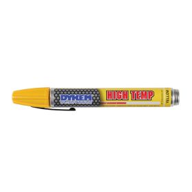 Dykem 44424 High Temp 44 Specialty Marker, Medium Tip, Yellow