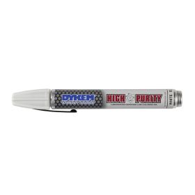 Dykem 44729 High Purity 44 Specialty Marker, Medium Tip, White