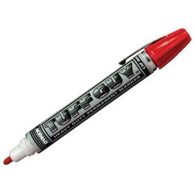 Dykem 44819 Tuff Guy Ink Marker, Medium Tip, Red