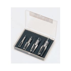 Walter 02C500 Carbon Steel Taper Pipe Tap Set, Various