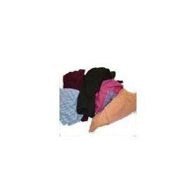 EMI Supply Reclaimed Colored Knit Rag, Machine Compressed 5lb