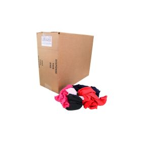 EMI Supply Reclaimed Colored Sweatshirt Rag, Machine Compressed 25lb
