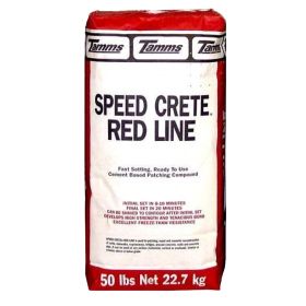 Euclid Speed Crete Red Line Rapid-Setting Cement Based Repair Mortar 50lb