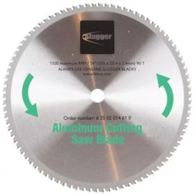 Fein 14" Slugger Aluminum Cutting Saw Blade, 1500RPM, 90 Teeth