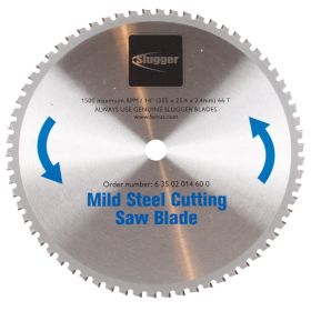 Fein 14" Slugger Mild Steel Cutting Saw Blade, 1500RPM, 66 Teeth