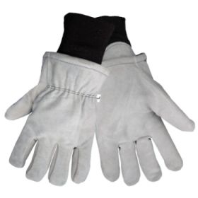 Global Glove 2800F Split Cowhide Freezer Glove w/Thinsulate Insulation, Large, 12PK