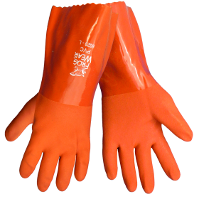 Global Glove 8620 FrogWear Premium Super Flexible PVC Glove, Chemical Resistant, Large, 12PK