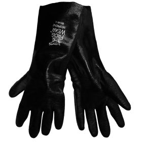 Global Glove 9914R FrogWear Heavywall Support Neoprene Glove, Chemical Resistant, Rough, 14", Large, 12PK