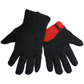 Global Glove C10BJR, Red Lined, Cotton Jersey Glove, Large, 12PK