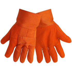 Global Glove C26HV Hi-Viz, 26 Ounce 2-Layer Cotton Hot Mill Gloves, Men's, 12PK