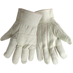 Global Glove C30BT Heat Handler Cotton Hot Mill Gloves w/Band Top Cuff, High Temperature, Men's, 12PK