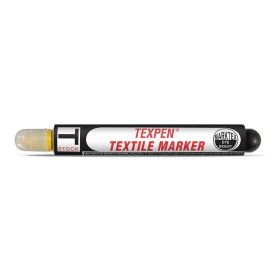 Dykem 13060 Textile Texpen Textile/Laundry Marker, Fine Tip, Yellow