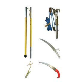 Jameson FG-6PKG-2 FG Kit: JA-14 Pruner, Pole Saw, Wire Limb Raiser, Hand Saw, Poles