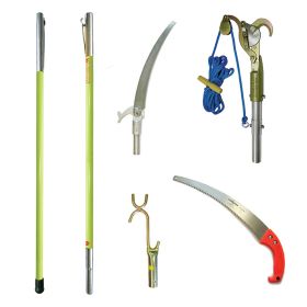 Jameson JE-6PKG-2 JE Kit: Pruner, Pole Saw, Wire Limb Raiser, Hand Saw, Poles