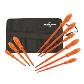 Jameson JT-KT-00010 Insulated Screwdriver Set - 9 pc.