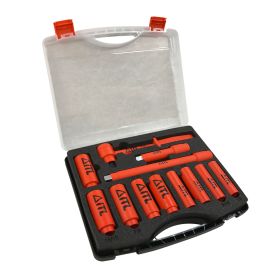 Jameson JT-KT-00023 Insulated Socket Set, Deep, 1/2" Dr. - 11 pc.