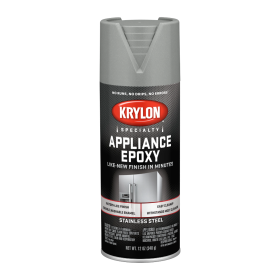 Krylon K02400777 Stainless Steel Aerosol Finish, 11oz, 6/cs