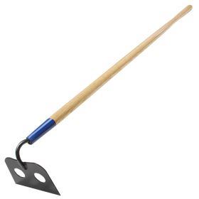 Kraft Tool BC230 7"x5" Mortar Hoe with 60" Wood Handle