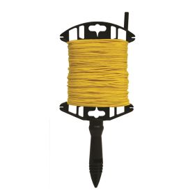 Kraft Tool BC329W Yellow Utility Mason's Line - 100' Winder