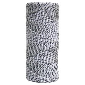 Kraft Tool BC352 White & Black Bonded Braided Line - 500' Tube