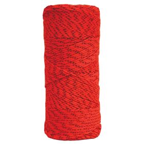 Kraft Tool BC353 Orange & Black Bonded Braided Nylon Line - 500' Tube