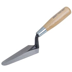 Kraft Tool GG445 5"x1-3/4" Cross Joint Trowel w/Wood Handle