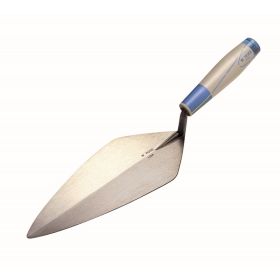 Kraft Tool RO116-11 1/2LSH 11-1/2" Limber Narrow London Brick Trowel with ProForm® Soft Grip Handle