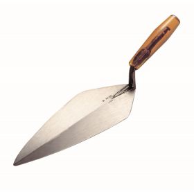 Kraft Tool RO1416-9 1/2 9-1/2" Narrow London Brick Trowel w/Plastic Handle