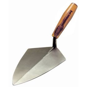 Kraft Tool RO1421-11 1/2 11-1/2" Wide Heel Blade Pattern Brick Trowel w/Plastic Handle