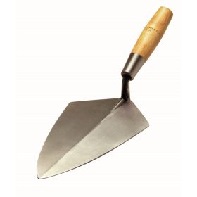 Kraft Tool RO221-11 11" Wide Heel Blade Pattern Brick Trowel w/6" Wood Handle