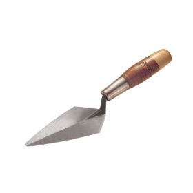 Kraft Tool RO50-5L W.Rose™ 5"x2-1/2" Pointing Trowel w/Leather Handle