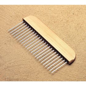 Kraft Tools CC201 12" Flat Wire Texture Hand Broom 1/2" Spacing