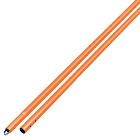 Kraft Tools CC289SO 6' Orange Powder Coated Aluminum Swaged Handle with 1-3/4" Diameter