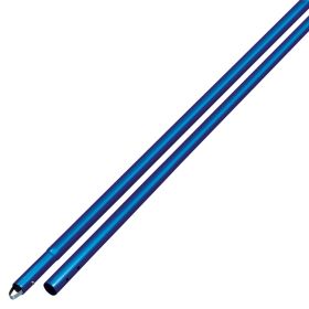 Kraft Tools CC291SB 10' Anodized Aluminum Swaged Button Handle, 1-3/4" Diameter (Blue)