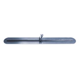 Kraft Tools CC618B 5"x18" Round End Blue Steel Carbon Steel Fresno Trowel w/Bracket