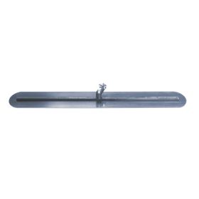 Kraft Tools CC636B 36" Round End Blue Steel Fresno Trowel with Swivel Bracket