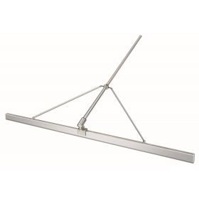 Kraft Tools CC708 8'x2"x4" Super Flat Paver's Straightedge w/10' Handle, Braces & Bracket