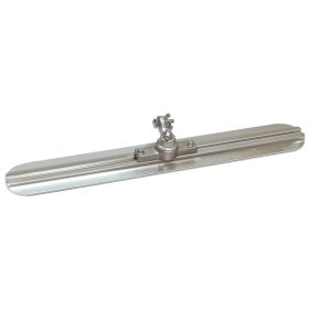 Kraft Tools CC813 30"x3-1/4" Round End Extruded Magnesium Walking Float w/All-Angle Bracket